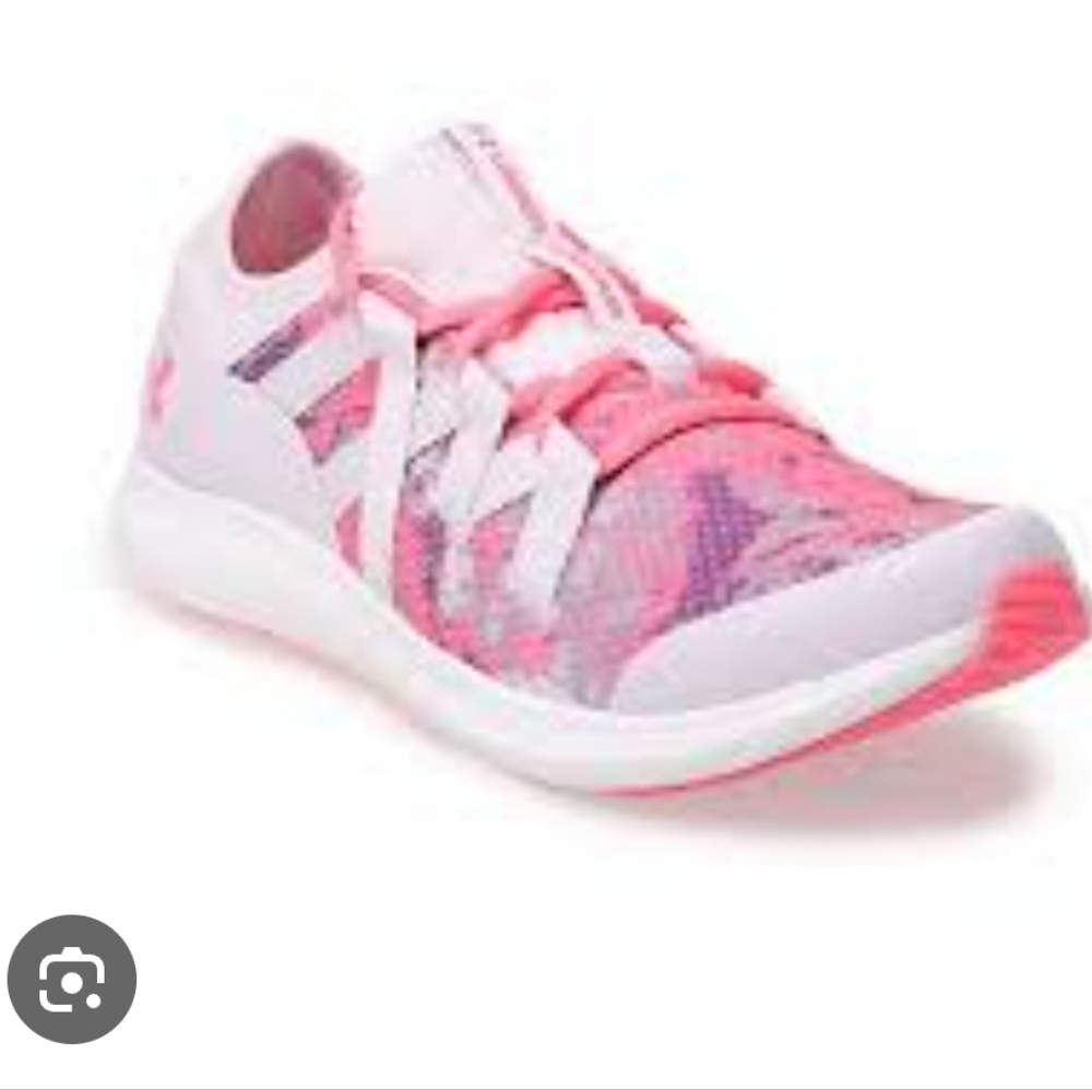 Under Armour Kids Sneakers - Pink and White